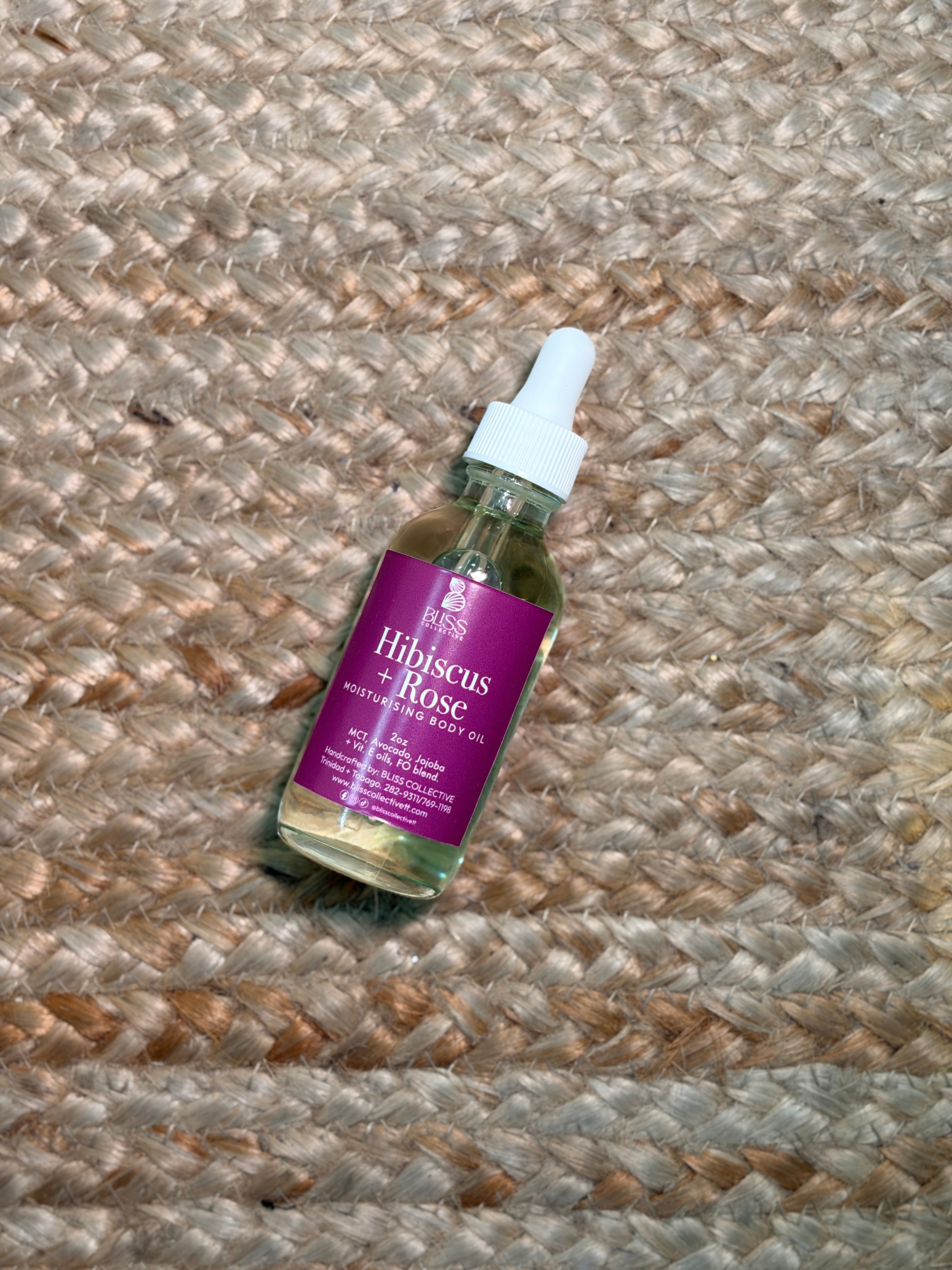Hibiscus + Rose Body Oil